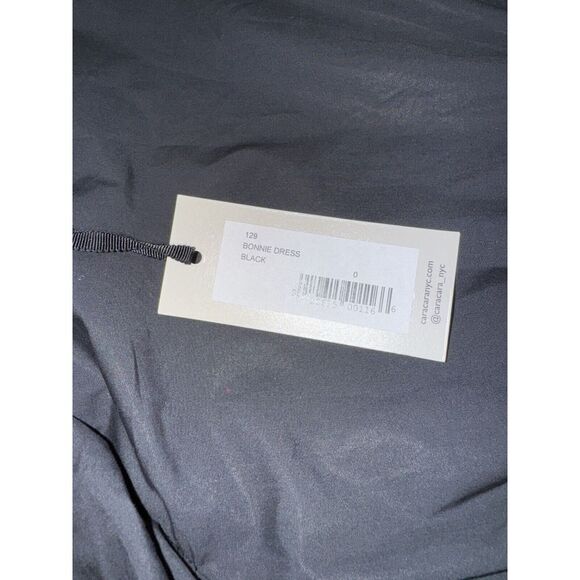 Cara Cara Bonnie Puff Sleeve Dress Black Size 0 - Picture 8 of 12